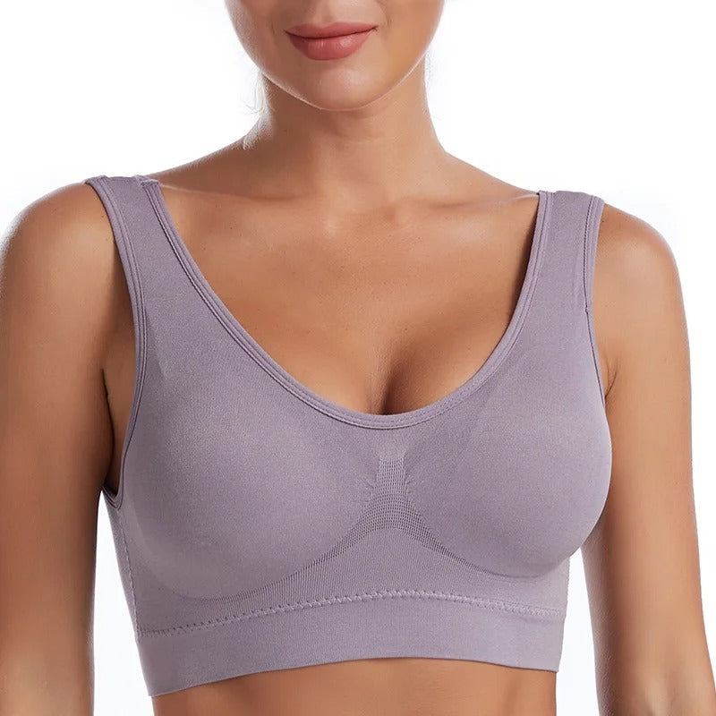 Women’s Bra – Seamless Fit – Wire-Free Support – Lightly Padded – Breathable Blend