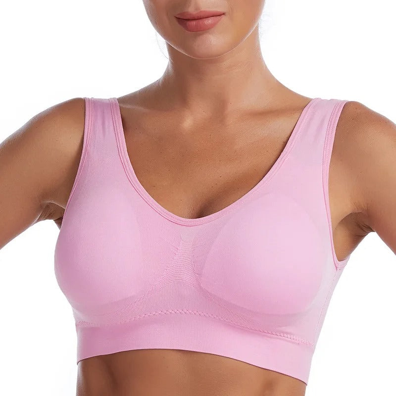 Women’s Bra – Seamless Fit – Wire-Free Support – Lightly Padded – Breathable Blend