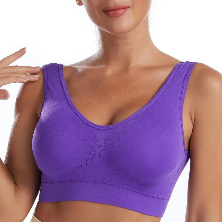 Women’s Bra – Seamless Fit – Wire-Free Support – Lightly Padded – Breathable Blend