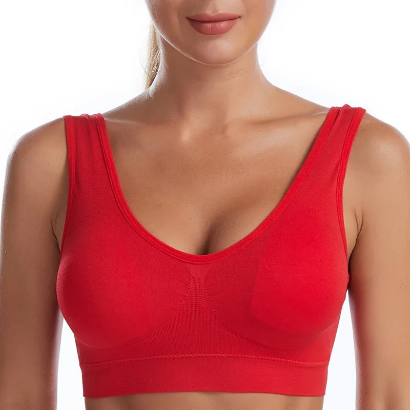 Women’s Bra – Seamless Fit – Wire-Free Support – Lightly Padded – Breathable Blend