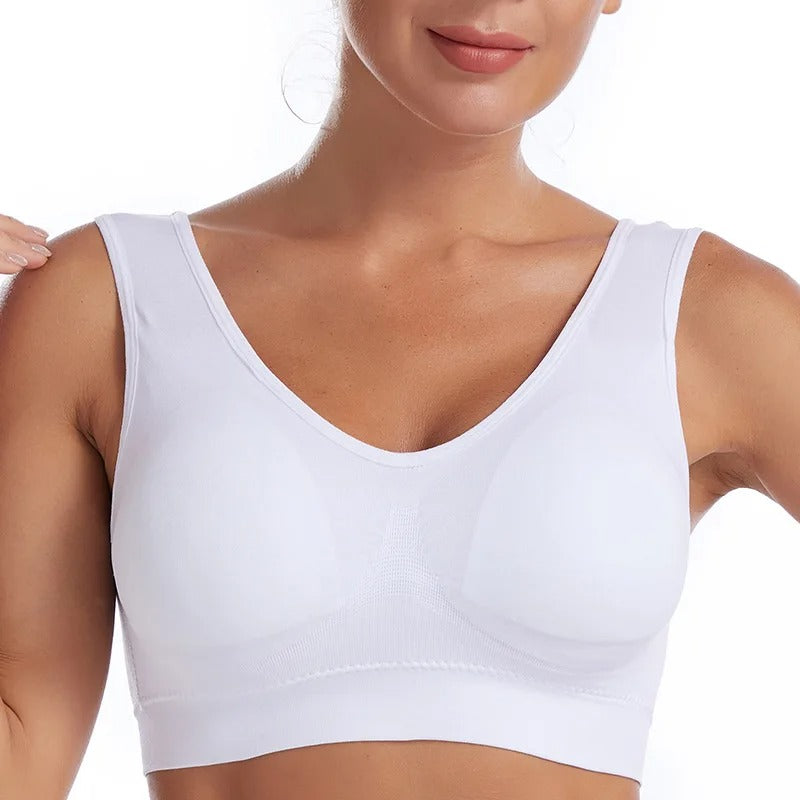 Women’s Bra – Seamless Fit – Wire-Free Support – Lightly Padded – Breathable Blend