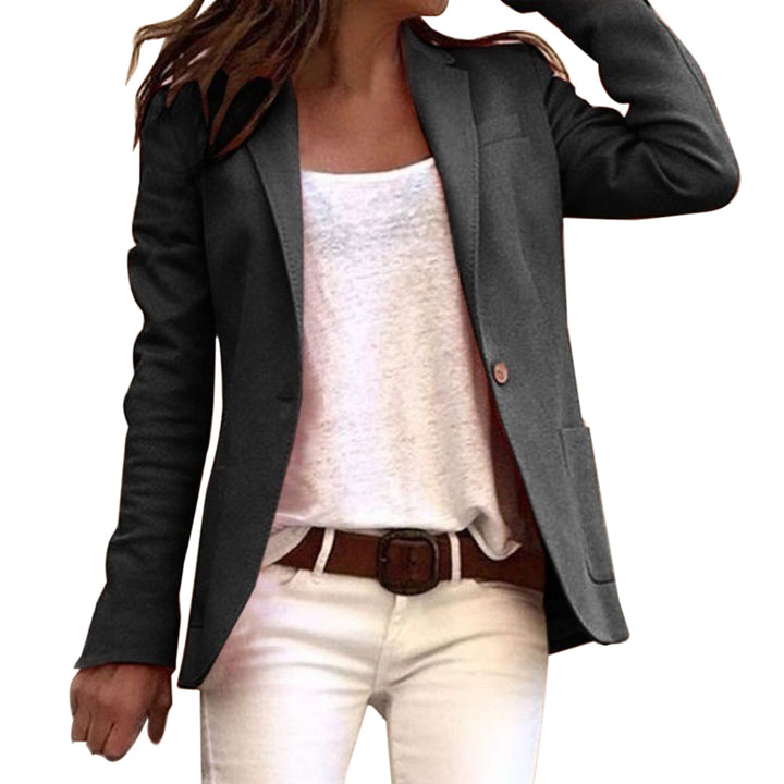 Women’s Blazer – Slim Fit – Tailored Style – Structured Luxury Fabric – Notched Lapel