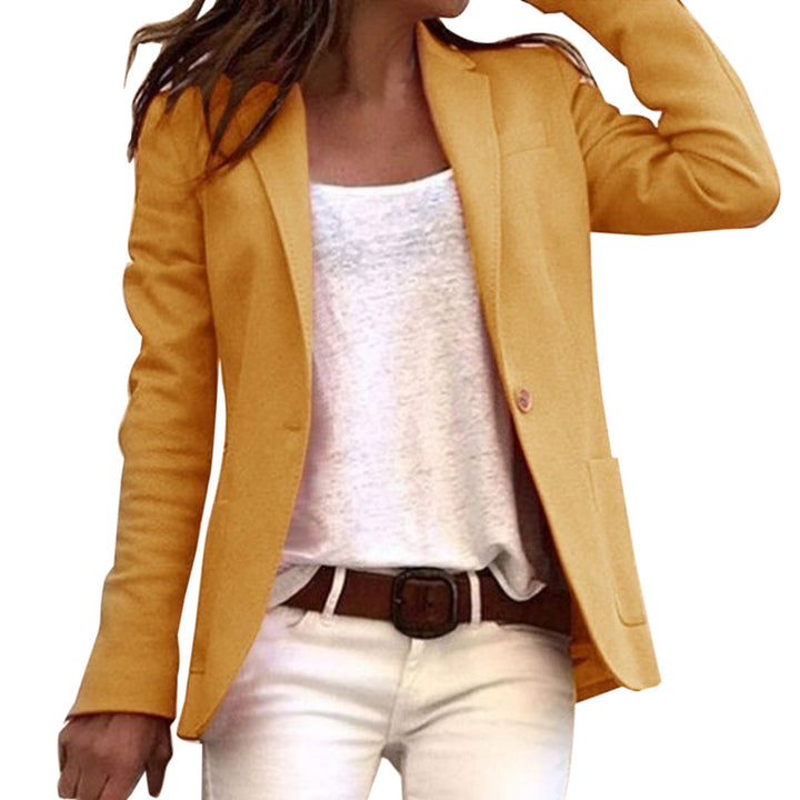 Women’s Blazer – Slim Fit – Tailored Style – Structured Luxury Fabric – Notched Lapel