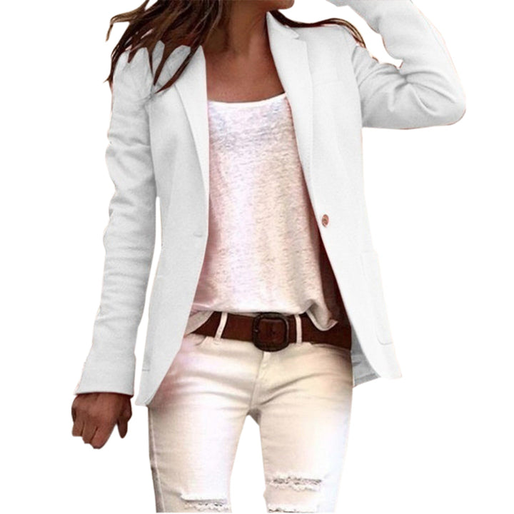 Women’s Blazer – Slim Fit – Tailored Style – Structured Luxury Fabric – Notched Lapel