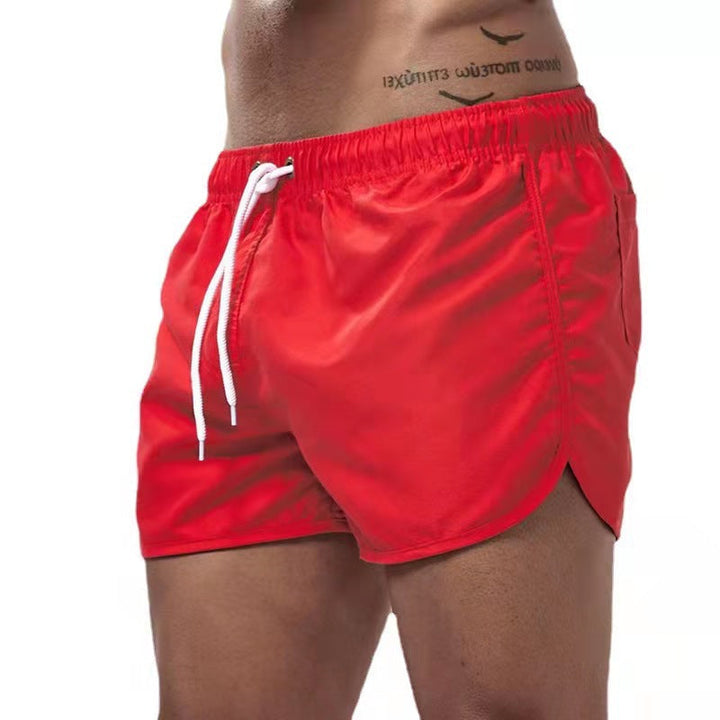 Men’s Swim Trunks – Relaxed Fit – Mid-Thigh Length – Quick-Dry Breathable Blend