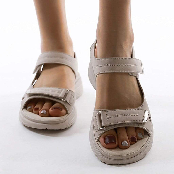 Women’s Sandals – Ergonomic Support – Cushioned Footbed – Adjustable Straps – Non-Slip Sole