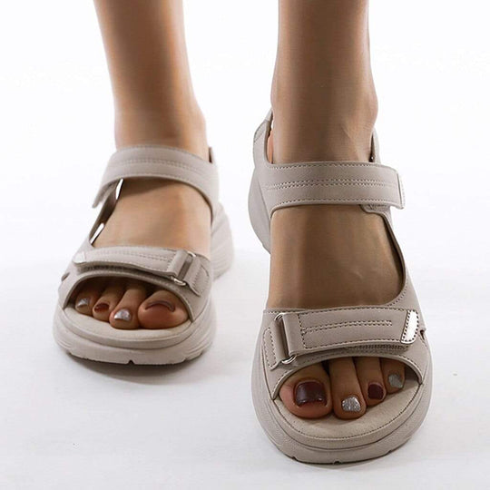 Women’s Sandals – Adjustable Straps – Cushioned Insole – Supportive Open Toe Fit